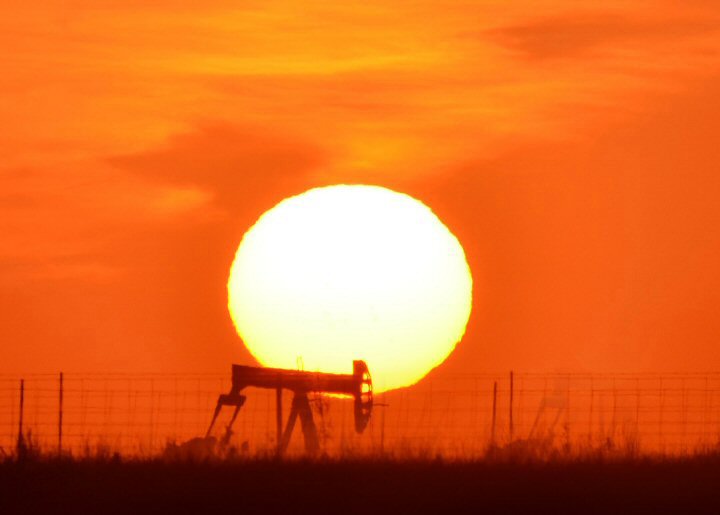 Pump JackSunset off Old San Antonio Rd