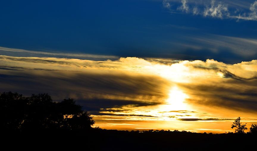 Texas Hill Country Sunset